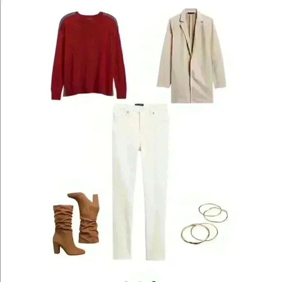 Banana Republic Oversized Racer Striped Sweater - Picture 5 of 8